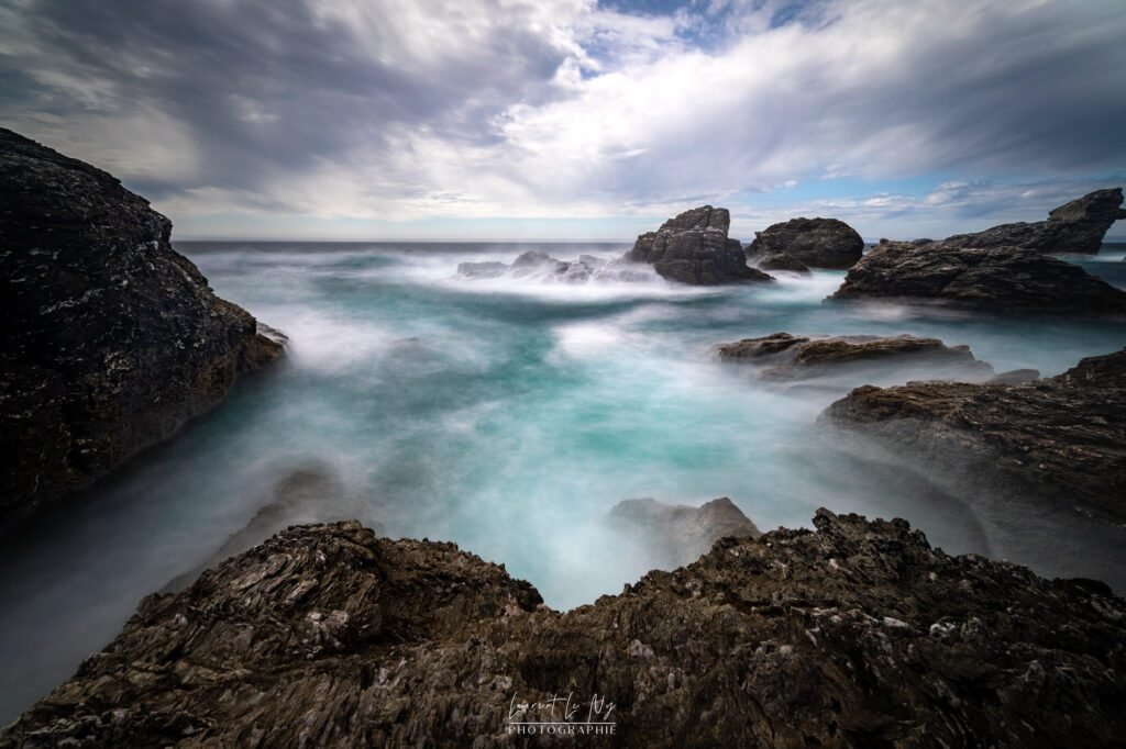 photographie en bord de mer Laurent Le Ny photographie pointe des poulains Belle Île en Mer Photography by the sea