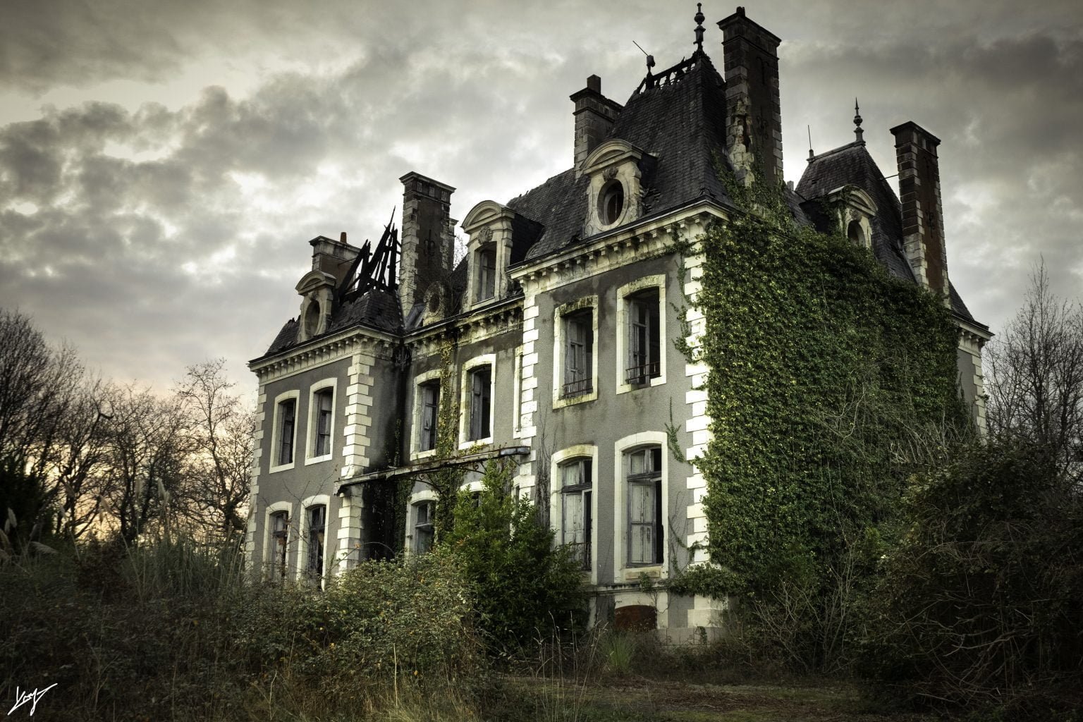 urbex château abandonné nantes Laurent Le Ny photographie abandoned castle